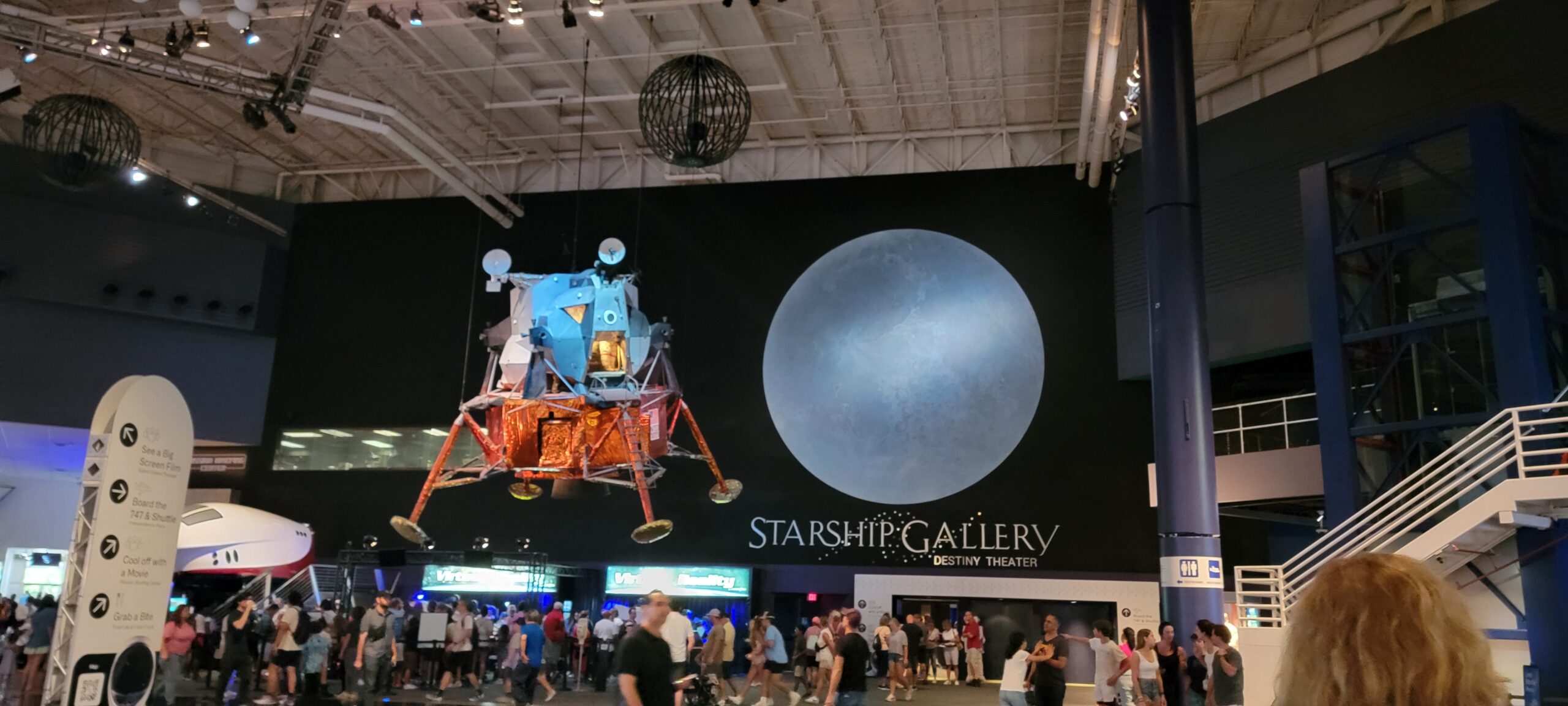 Walking at NASA in Houston